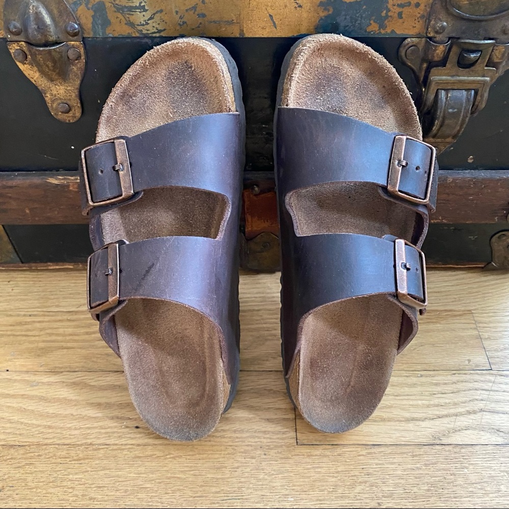 Brown Arizona Birkenstocks